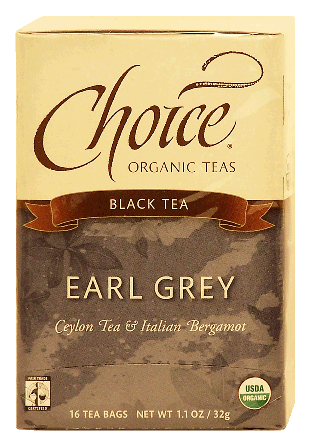 Choice Earl Grey ceylon tea & italian bergamot black tea, 16-bags Full-Size Picture